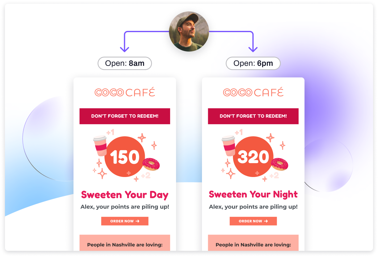 Inboxes are personal. Your email campaigns should be too. 